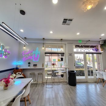Feng Cha Teahouse - Interior. 3/13/2022 - Bubble Tea Near Me - Costa Mesa, California