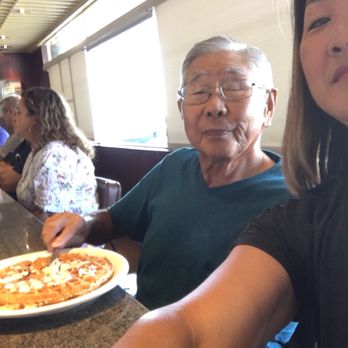 Liliha Bakery - Dad-in-law and I enjoying the waffles - His came first, he dug right in :))))) - Bakeries Near Me - Honolulu, Hawaii Liliha Bakery - Dad-in-law and I enjoying the waffles - His came first, he dug right in :))))) - Bakeries Near Me - Honolulu, Hawaii