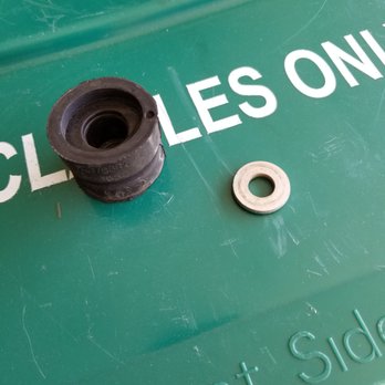 Impact Collision - Front mount bushing and washer. Fell out on my driveway minus the pinch nut. Impact didn't bother to tighten the nuts down. - Body Shops Near Me - Somerset, Kentucky