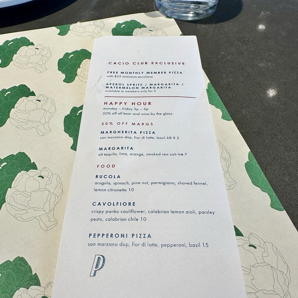 Pizzana - Houston - Happy hour menu - Pizza Near Me - Houston, Texas