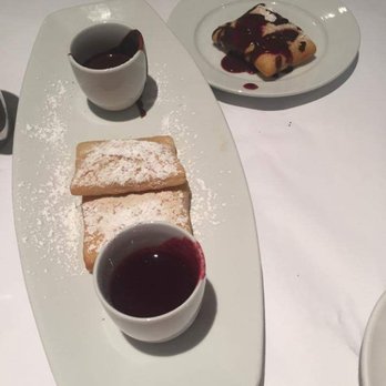 Lindey's - Raspberry Bienets, make sure you ask for chocolate too. - New American Near Me - Columbus, Ohio