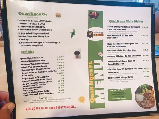 Menu photo 4 Quan Ngon FL Pinellas Park, FL Menu photo 4 Quan Ngon FL Pinellas Park, FL