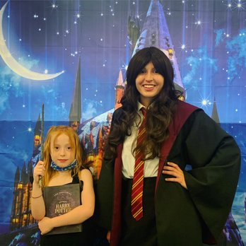 Regal Characters - Hermione and the birthday girl! - Party Characters Near Me