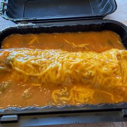 Smothered Carnitas Burrito