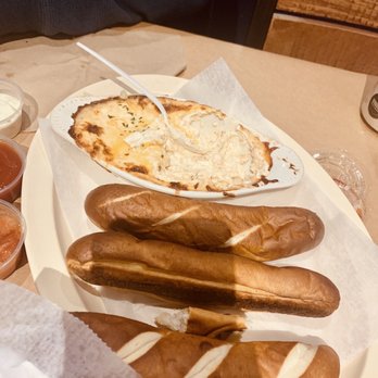 L P Steamers - Crab Dip w/Pretzel Breadsticks - Seafood Near Me - Baltimore, Maryland L P Steamers - Crab Dip w/Pretzel Breadsticks - Seafood Near Me - Baltimore, Maryland