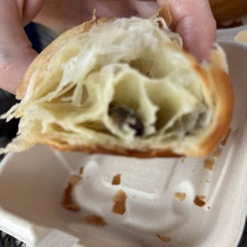 Kentzo Koffee - Chocolate when it was found in the croissant. - Breakfast & Brunch Near Me - Maplewood, Missouri