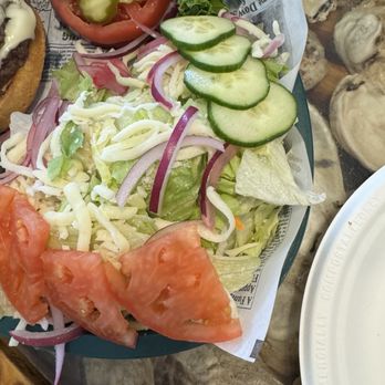 The Reef - salad - Chicken Wings Near Me - Pensacola Beach, Florida