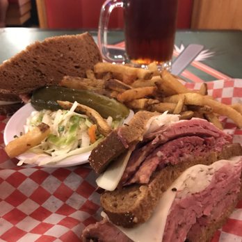 Dunn's - Dunn's Famous Reuben sandwich. - Poutineries Near Me - Montreal, Quebec