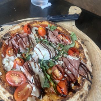 Petite Suzette - Prosciutto pizza - French Near Me - Montgomery, Texas Petite Suzette - Prosciutto pizza - French Near Me - Montgomery, Texas