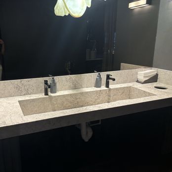 Waxin's - West Palm Beach - Bathroom sink is on way back to dining room, not inside the bathrooms. - American Near Me - West Palm Beach, Florida Waxin's - West Palm Beach - Bathroom sink is on way back to dining room, not inside the bathrooms. - American Near Me - West Palm Beach, Florida