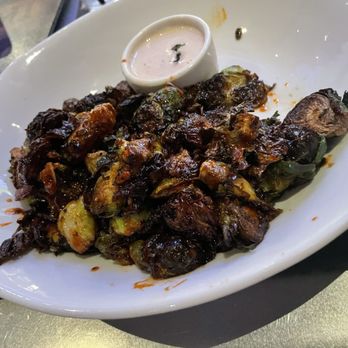 Yard House - The hubs likes the brussels sprouts here 0/10 I wouldn't order (unusual flavor) - Bars Near Me - Tampa, Florida Yard House - The hubs likes the brussels sprouts here 0/10 I wouldn't order (unusual flavor) - Bars Near Me - Tampa, Florida
