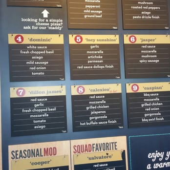 MOD Pizza - Menu - Pizza Near Me - Cypress, Texas