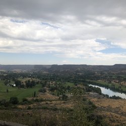 Canyon Springs Golf Course - View of course and snake River