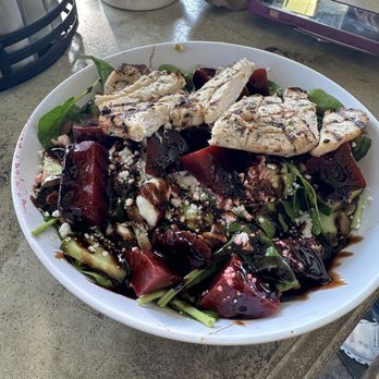 Stanley Beer Hall - Beet salad with chicken - Beer Gardens Near Me - Aurora, Colorado
