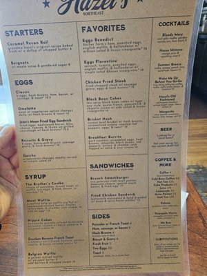 Menu photo 1 Hazel's Northeast Minneapolis, MN Menu photo 1 Hazel's Northeast Minneapolis, MN
