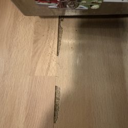 Floor damage.