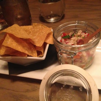 Tango Nuevo - ceviche with tortilla chips - really fresh, light tasting - Tapas/Small Plates Near Me - Kingston, Ontario Tango Nuevo - ceviche with tortilla chips - really fresh, light tasting - Tapas/Small Plates Near Me - Kingston, Ontario