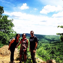 Reach Your Summit - A beautiful hike to the overlook at Steep Rock.