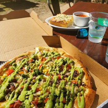 Alice's Restaurant - Pizza and foccacia! So many seating options outside. First restaurant meal that wasn't take out in.............that long. - Diners Near Me - Woodside, California