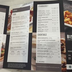 The Bistro Bar - Menu