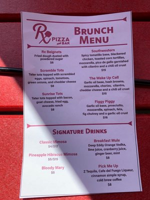 Menu photo 2 Rx Pizza & Bar Downtown Bryan Bryan, TX Menu photo 2 Rx Pizza & Bar Downtown Bryan Bryan, TX