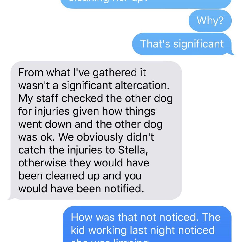 Unleashed Dog Hotel - Text conversation with owner Billy. - Pet Groomers Near Me - Murray, Utah Unleashed Dog Hotel - Text conversation with owner Billy. - Pet Groomers Near Me - Murray, Utah