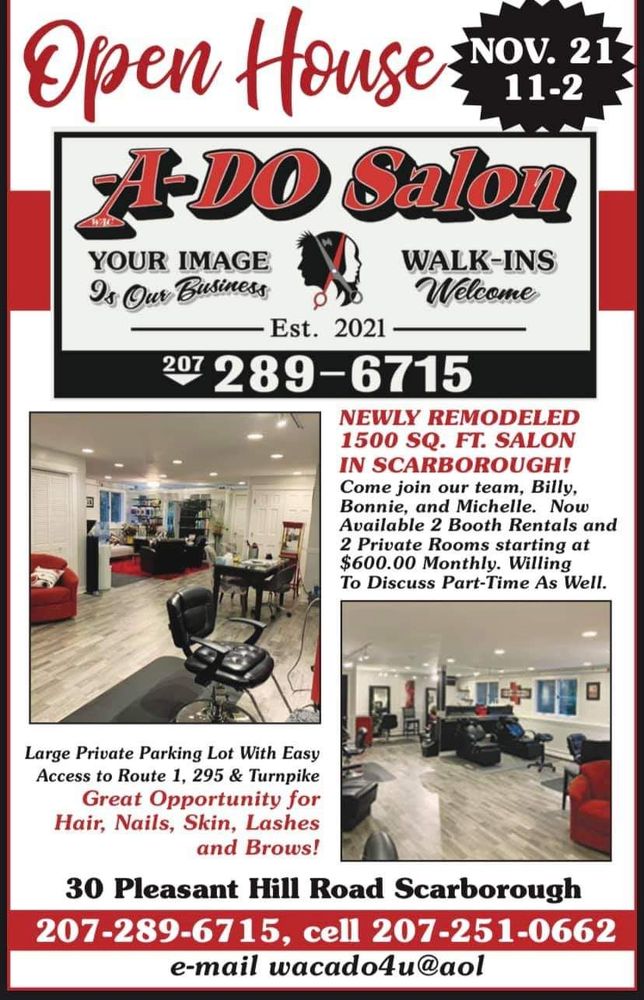 ADO SALON Updated September 2024 12 Photos 30 Pleasant Hill Rd