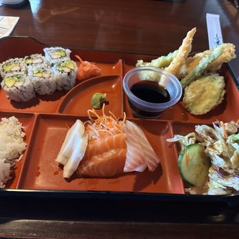 Miyaki Sushi & Grill - sashimi bento box lunch - Sushi Bars Near Me - Williamsburg, Virginia