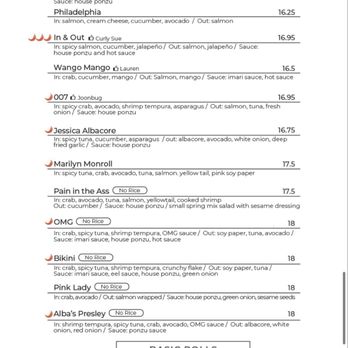 Chobop - Menu 8/2/24 - Sushi Bars Near Me - Costa Mesa, California