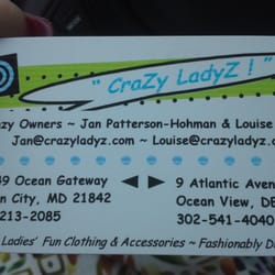 CraZy LadyZ! - Quirky business card