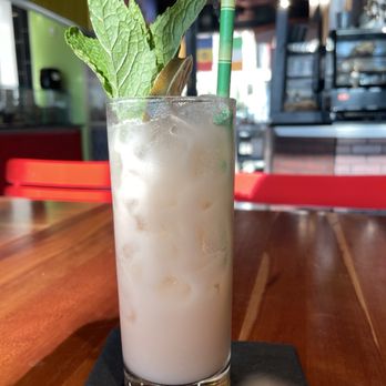 Salt City Bar - Delicious NA cocktail named "Low Tide" - Coffee & Tea Near Me - Syracuse, New York