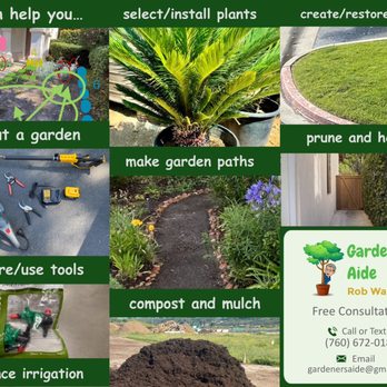 Gardener’s Aide - Brochure page 2 - Gardeners Near Me - Oceanside, California Gardener’s Aide - Brochure page 2 - Gardeners Near Me - Oceanside, California