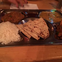My vegetarian thali My vegetarian thali