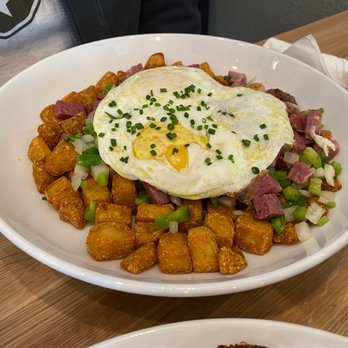 Scrambled - Corned Beef Hash & Eggs - Breakfast & Brunch Near Me - Henderson, Nevada Scrambled - Corned Beef Hash & Eggs - Breakfast & Brunch Near Me - Henderson, Nevada