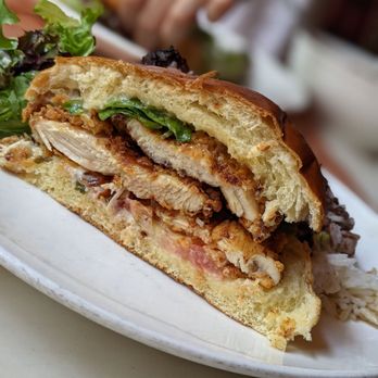 Cheryl's Global Soul - Fried chicken sandwich - Breakfast & Brunch Near Me - Brooklyn, New York Cheryl's Global Soul - Fried chicken sandwich - Breakfast & Brunch Near Me - Brooklyn, New York