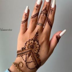 Santa Cruz Eyebrow Threading - Henna Tattoo on Hand, Foot, leg, Arm, Back and etc