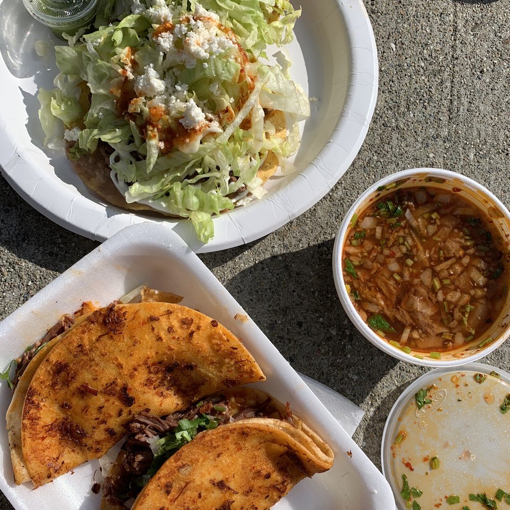 Firegrill - Quesabirria ($4 each) and tostada ($4 each) - Mexican Near Me