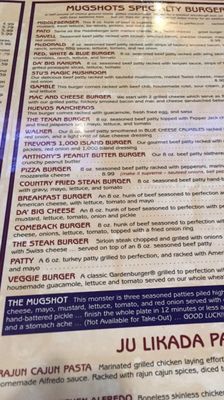 Menu photo 3 Mugshots Grill & Bar - Flowood, MS Flowood, MS Menu photo 3 Mugshots Grill & Bar - Flowood, MS Flowood, MS