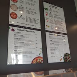 Pieology Pizzeria Tejon Ranch, CA - Menu options