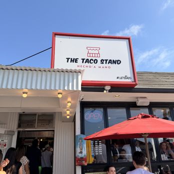 The Taco Stand - line outside - Food Stands Near Me - La Jolla, California The Taco Stand - line outside - Food Stands Near Me - La Jolla, California