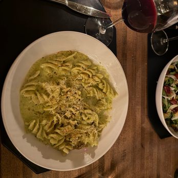Safina - Fusilli with pesto cream - Sicilian Near Me - Milwaukee, Wisconsin Safina - Fusilli with pesto cream - Sicilian Near Me - Milwaukee, Wisconsin