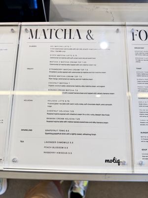 Menu photo 5 Motiq Los Angeles, CA