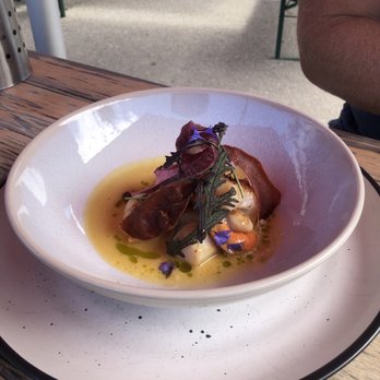 Broken Heart Gin Garden - Scallops - Restaurants Near Me - Queenstown, OTA Broken Heart Gin Garden - Scallops - Restaurants Near Me - Queenstown, OTA