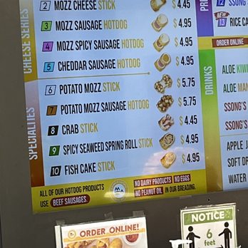 Ssong's Hotdog - Towson - Menu - Hot Dogs Near Me - Towson, Maryland Ssong's Hotdog - Towson - Menu - Hot Dogs Near Me - Towson, Maryland