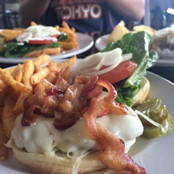 Stewie's - delicious cheeseburger with bacon & provolone! The fries were crispy just how I like it! - American Near Me - Matamoras, Pennsylvania Stewie's - delicious cheeseburger with bacon & provolone! The fries were crispy just how I like it! - American Near Me - Matamoras, Pennsylvania
