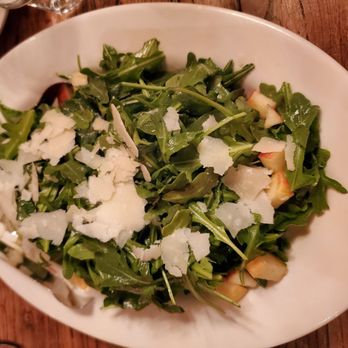 Ainslie Bowery - Mixed greens salad with fresh parmesan and apple slices - Italian Near Me - New York, New York Ainslie Bowery - Mixed greens salad with fresh parmesan and apple slices - Italian Near Me - New York, New York