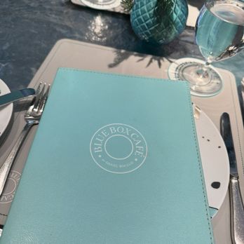 Tiffany's Blue Box Cafe - Menu - Tea Rooms Near Me - New York, New York