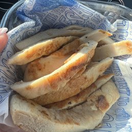 Chicken strips, very literally.
