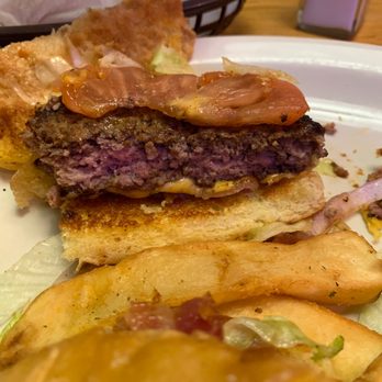 Texas Roadhouse - My "well" done burger, lol. - Barbeque Near Me - Chillicothe, Ohio Texas Roadhouse - My "well" done burger, lol. - Barbeque Near Me - Chillicothe, Ohio