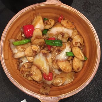 Hunan Impression - Rice cake Non-spicy with an amazing smoky flavor - Chinese Near Me - San Jose, California